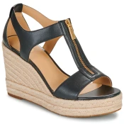 MICHAEL Michael Kors Sandali & Odprti čevlji BERKLEY MID WEDGE Črna