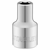 Stanley Kratek 6-kraki kromiran nastavek 1/2 9 mm - S/86-509-0