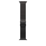 49mm Black Titanium Milanese Loop - Small