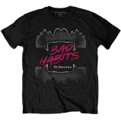 Ed Sheeran Majica Bad Habits Unisex Black L