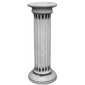 Casa Padrino Baroque Pillar Gray A� 35 x H. 90 cm - Magnificent Garden Pillar in Baroque Style - Garden Decoration Stone Pillar - Baroque Garden & Terrace Decoration Accessories