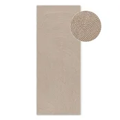 Bež ročno tkan volnen tekač 80x300 cm Eleni Light Beige – Hanse Home