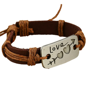 Narukvica Heart Arrow - Smeda KP33138