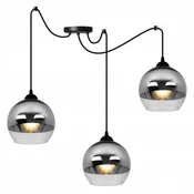 GH ELEGANTNA KROMIRANA LED VISEČA SVETILKA SPIDER