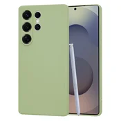 Silikonski ovitek Techsuit SoftFlex za Samsung Galaxy S25 Ultra - matcha