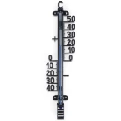 shumee Črni zunanji termometer 25 cm