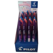 Rollerball olovka, 0,35 mm, brišuća, PILOT Frixion Ball Fancy, Frixion Clicker Fancy, razne FANCY-24DPK