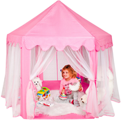 Šator za djecu palace 140cm roza