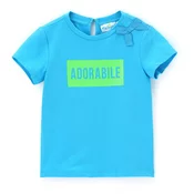 Original Marines majica DBP1080NF_Turchese01 turkizna D 9-12 MONTHS