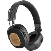 House of Marley Positive Vibration Riddim Signature Black Brezžične slušalke On-ear