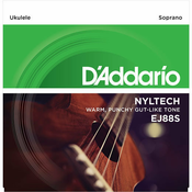 DAddario EJ88S Nyltech Ukulele Soprano