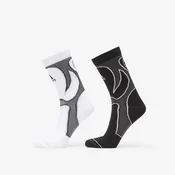 Nogavice adidas Teamgeist Crew Socks 2 Pairs Black S