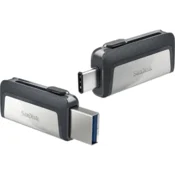 SanDisk 128GB Ultra Dual USB-C/A 3.1 Gen 1 USB ključ