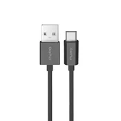 Puro Kabel USB-A - microUSB TPE 12W 1m - črn