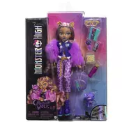 Lutka Monster High - Claudine Wolfe, s ljubimcem i dodacima, 27 cm