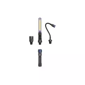 Viking - LED prigušiva punjiva baterijska lampa 3u1 LED/5V IPX4 380 lm 2200 mAh