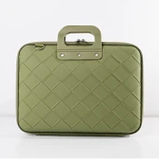 Torba za laptop Fashion Intrecciato 14 zelena