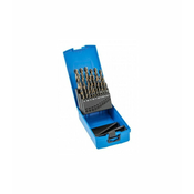 Hoegert HT6D800 Set HSS svedrov v plastični škatli Split Point 1-13mm, 25-delni