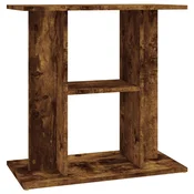 Vidaxl Stojalo za akvarij dimljen hrast 60x30x60 cm inženirski les