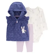 Carters komplet 3/1, devojcice