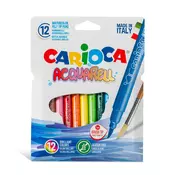 Carioca Flomaster akvarelni okrogel tanek 1/12 42747