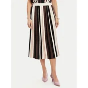 Weekend Max Mara Plisirano krilo Pleiadi 2525306011 Rjava Regular Fit