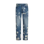 KARL LAGERFELD JEANS Kavbojke moder denim/bela