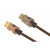 MONSTER Monster, Kabel HDMI M2000 UHD 4K HDR10+ 25GBit/s 3 m, Svetlo rjava, (21365934)