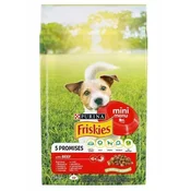 slomart FRISKIES Mini Menu Govedina z Zelenjavo - suha hrana za pse - 1.5 kg