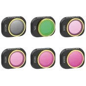 shumee KOMPLET 6 FILTROV ZA DJI MINI 4 PRO - ND 8/16/32/64 + CPL + MCUV + ETUI