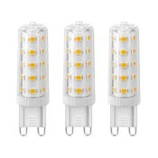 Komplet 3x LED sijalica ECOLINE G9/4,5W/230V 3000K - Brilagi