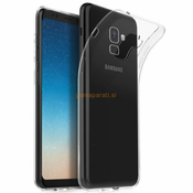Ultra tanek silikonski ovitek za Samsung Galaxy A5 / A8 2018 - prozoren