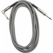 Dr.Parts DRCA2BK Bela-Črna 3 m Ravni - Kotni