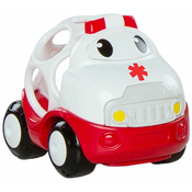 Igracka za bebu Bright Starts - Go Grippers Vehicle, kola hitne pomoci