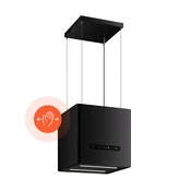Klarstein Nexture viseča otočna napa | A++ | 40 cm | 661 m3/h | črna