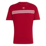 ADIDAS ORIGINALS Majica 98 rdeča / bela
