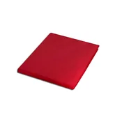 shumee Bombažna rjuha 160x200 saten 100% bombaž rdeča