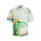 JACK & JONES Srajca Landscape, modra