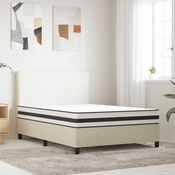 vidaXL Vzmetnica z bonnell vzmetenjem srednja 140x200 cm