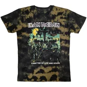 Iron Maiden A Matter Of Life & Death (Wash Collection) Brown L Majica
