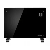 Warmtec Prenosni grelec EGW 1000W črne barve z WiFi-jem