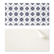 shumee Samolepilna vinilna plošča - dekoracija s tiskom 120x60 cm eleganten geometrijski vzorec