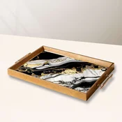 Aberto Design Poslužavnik TPEA10016 50 x 29 x 3.5 cm, Šareni
