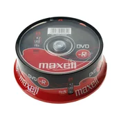 Maxell DVD-R 16x, 4.7GB 25 kom spindle
