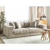 Kavč Berwyn 2508 (Taupe) Svetlo rjava, 240x120x86cm, Blago, NogeNoge: Plastika