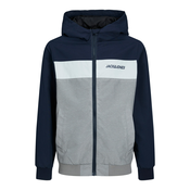 Jack & Jones Junior Prehodna jakna RUSH, modra, siva