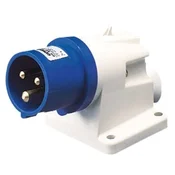 Gewiss fiksni zidni vtič 2P+E 16A IP44 modra 220V GW60404
