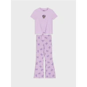 Sinsay - Komplet od žerseja Minnie Mouse - lavanda