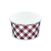Papirnata skleda (FSC Mix/PE) bela O115mm 350ml `S` [50 kosov]
