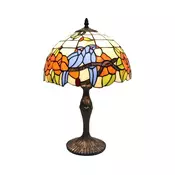 Brilagi - Tiffany vitražna stona lampa JUNGLE 1xE27/60W/230V